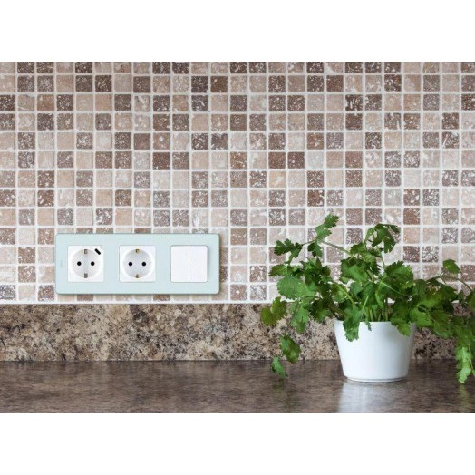 Механизм розетки 1-м СП Inspiria 16А IP20 250В 2P+E защ. шторки немецк. стандарт бел. Leg 673730