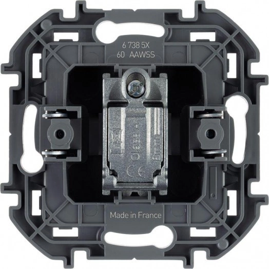Механизм розетки TV "звезда" Inspiria 2дБ 0-2400мГц сл. кость Leg 673851