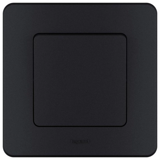 Механизм выключателя 1-кл. Inspiria 10А IP20 250В 10AX антрацит Leg 673603