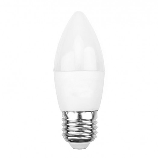Лампа светодиодная 9.5Вт CN свеча 4000К нейтр. бел. E27 903лм Rexant 604-026