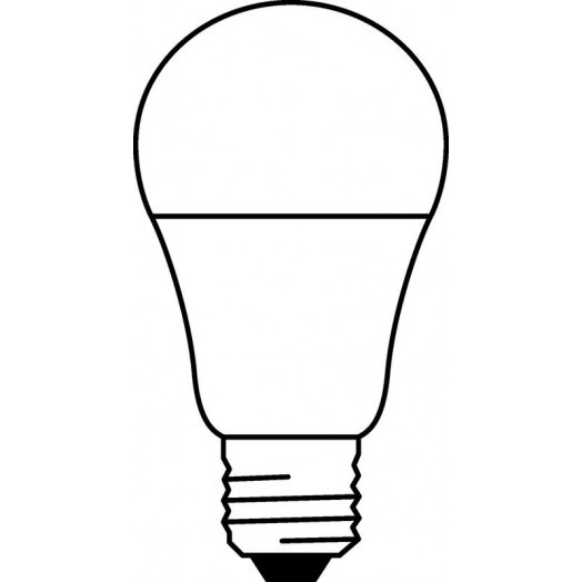 Лампа светодиодная LED Value LVCLA60 7SW/830 грушевидная матовая E27 230В 10х1 RU OSRAM 4058075577893
