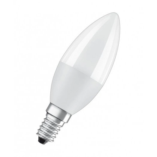 Лампа светодиодная LED Value LVCLB75 10SW/865 свеча матовая E14 230В 10х1 RU OSRAM 4058075579262