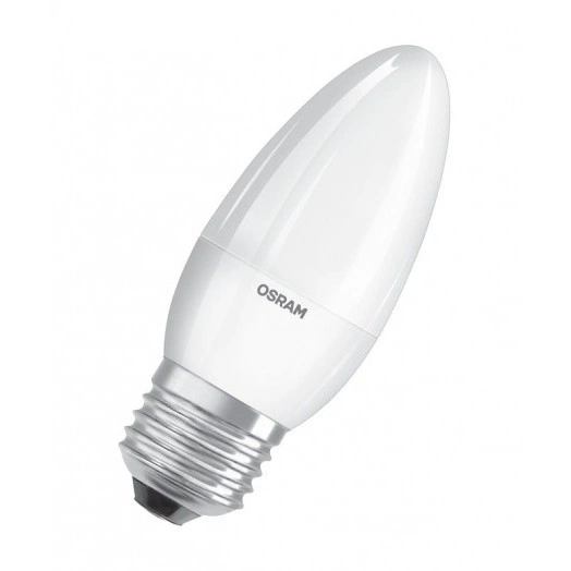 Лампа светодиодная LED Value LVCLB75 10SW/840 свеча матовая E27 230В 10х1 RU OSRAM 4058075579569