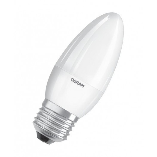 Лампа светодиодная LED Value LVCLB75 10SW/865 свеча матовая E27 230В 10х1 RU OSRAM 4058075579590