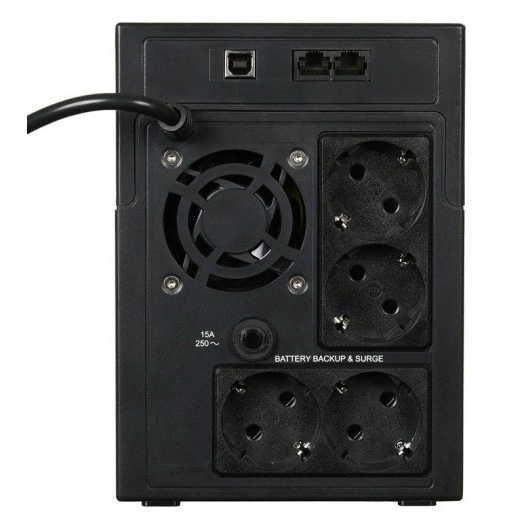 Источник бесперебойного питания Back Basic 1500 Euro 900Вт 1500В.А черн. IPPON 1108022