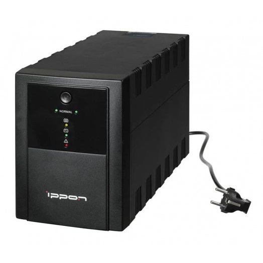 Источник бесперебойного питания Back Basic 1500 Euro 900Вт 1500В.А черн. IPPON 1108022