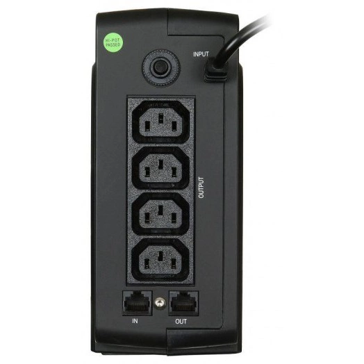 Источник бесперебойного питания Back Office 1000 600Вт 1000В.А черн. IPPON 582021