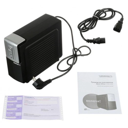 Источник бесперебойного питания Back Office 600 300Вт 600В.А IPPON 74263