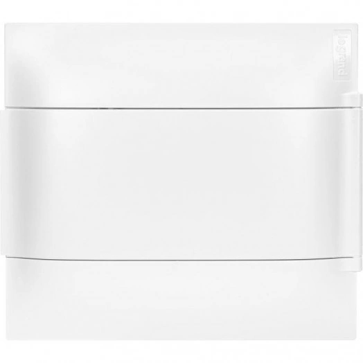 Щиток пластиковый навесной Practibox S 1х8 бел. дверь Leg 134608