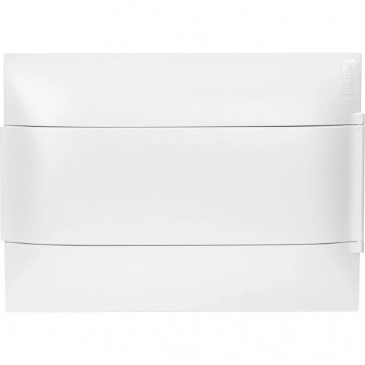 Щиток пластиковый встраиваемый Practibox S 1х12 бел. дверь Leg 135541