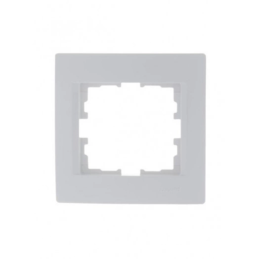 Рамка 1-м Karina горизонт. бел. LEZARD 707-0200-146
