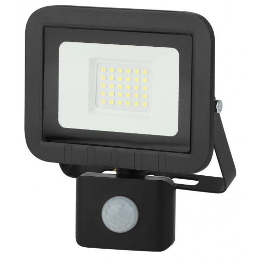 Прожектор уличный LPR-041-2-65K-030 LED 30Вт 6500К 2400лм датчик движ. регулир. 135х148х45 (30/540) Эра Б0043586