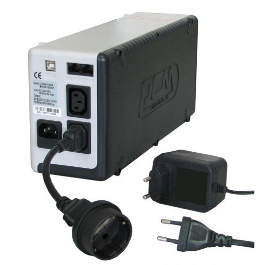 Кабель SCUT IEC-320 C14 to Socket Type-F 250В 10А POWERCOM 504291