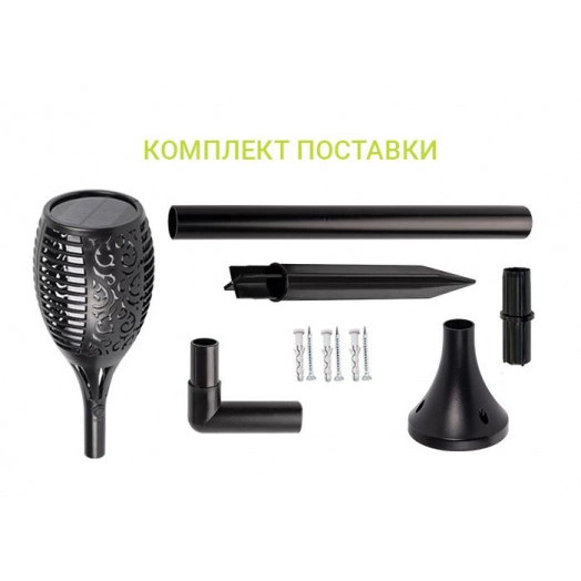 Светильник светодиодный SLR-S06 72LED 78см солнечный; эффект факела ФАZА 5034266