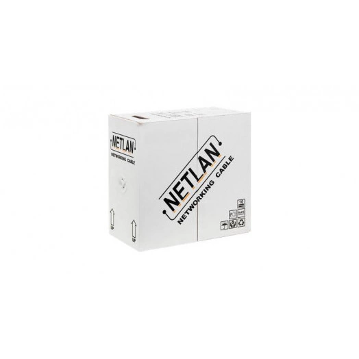 Кабель U/UTP 4 пары кат. 6 LSZHнг(B)-HF Оранж. (уп.305м) NETLAN EC-UU004-6-LSZH-OR