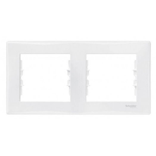 Рамка 2-м Sedna горизонт. бел. SchE SDN5800321