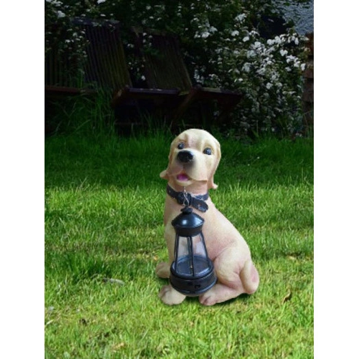 Светильник "Собака" 31х29.2х11.4 тепл. бел. садовый на солнечн. батарее аккум. AA NI-MH 600мАч КОСМОС KOC_SOL102_D