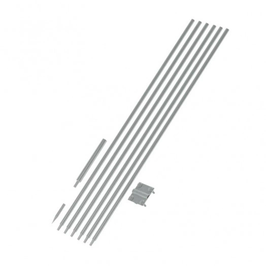 Комплект заземления из стержней KTZ-D16-2 HD d1мм L1500 сталь гор. оцинк. (уп.2шт) КМ MA0569