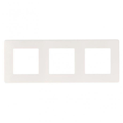 Рамка 3-м 12-5103-01 сатин бел. Эра Б0052519