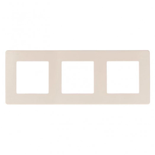 Рамка 3-м 12-5103-02 сатин сл. кость Эра Б0052520