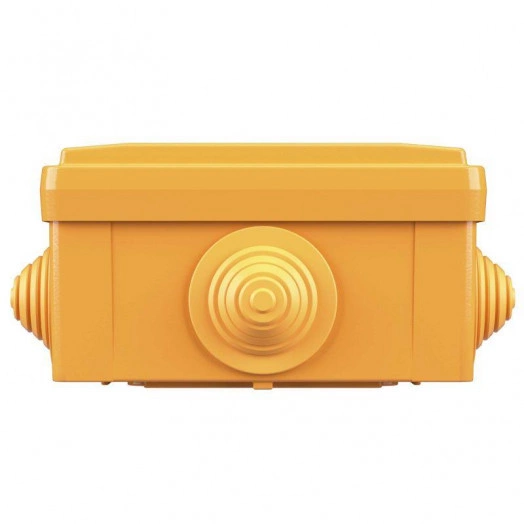 Коробка ответвительная FS 100х100х50мм 5р 450В 10А 6кв.мм с каб. вводами и клеммн. IP55 пластик. DKC FSB11506