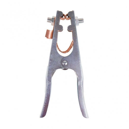 Зажим "крокодил" 500А 200мм для сварки Rexant 16-0055 Зажим "крокодил" 500А 200мм для сварки Rexant 16-0055