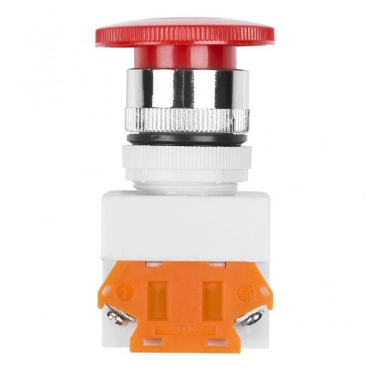 Выключатель-кнопка 10А d22 аварийная остановка красн. Rexant 36-3553 Выключатель-кнопка 10А d22 аварийная остановка красн. Rexant 36-3553