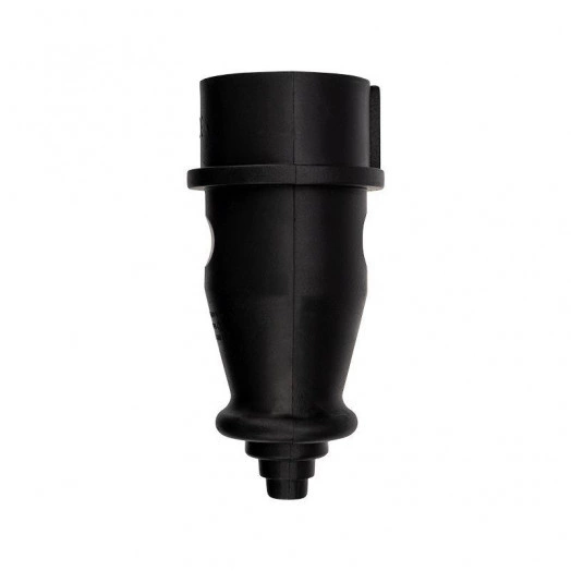 Вилка переносная влагозащ. 3P+PE 32А IP44 каучук черн. Rexant 111-006 Вилка переносная влагозащ. 3P+PE 32А IP44 каучук черн. Rexant 111-006