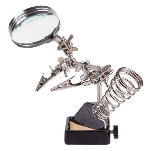 Подставка под паяльник "Третья рука" Rexant 12-0252 Подставка под паяльник "Третья рука" Rexant 12-0252