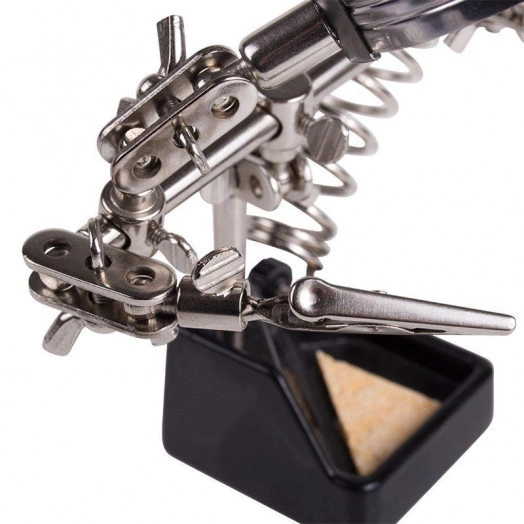 Подставка под паяльник "Третья рука" Rexant 12-0252 Подставка под паяльник "Третья рука" Rexant 12-0252