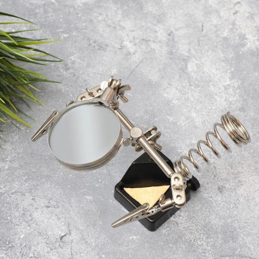 Подставка под паяльник "Третья рука" Rexant 12-0252 Подставка под паяльник "Третья рука" Rexant 12-0252