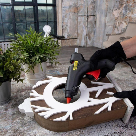 Пистолет клеевой 60Вт большой (блист.) PROCONNECT 12-0104 Пистолет клеевой 60Вт большой (блист.) PROCONNECT 12-0104