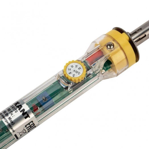 Паяльник с керам.нагревателем и регулятором 220В/30-50Вт (ZD-708) Rexant 12-0170 Паяльник с керам.нагревателем и регулятором 220В/30-50Вт (ZD-708) Rexant 12-0170