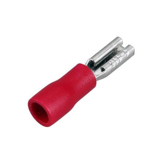 Клемма плоская изол. (гнездо) (VF 1.25-110(8)) REXANT 08-0411