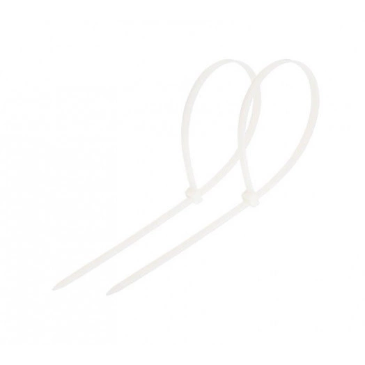 Хомут кабельный 4.8х200 нейл. (уп.100шт) бел. Rexant 07-0200-5