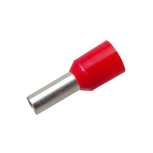 Наконечник штыревой втулочный изолир. (НШВИ F-12мм) 10кв.мм (СЕ100012red) красн. REXANT 08-0831 Наконечник штыревой втулочный изолир. (НШВИ F-12мм) 10кв.мм (СЕ100012red) красн. REXANT 08-0831