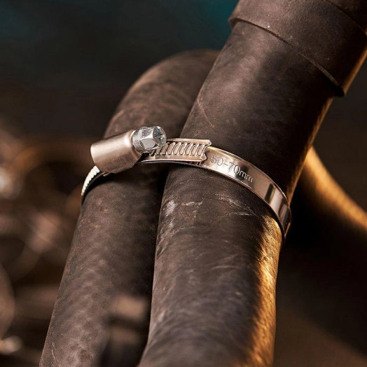 Хомут стальной червячный 50-70 (Россия) Rexant 07-0650 Хомут стальной червячный 50-70 (Россия) Rexant 07-0650