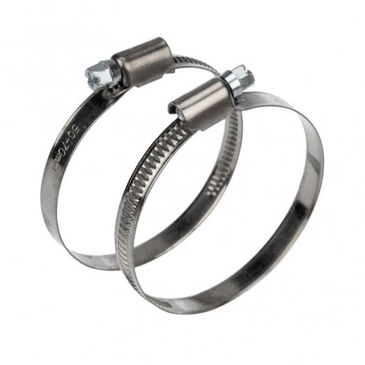 Хомут стальной червячный 50-70 (Россия) Rexant 07-0650 Хомут стальной червячный 50-70 (Россия) Rexant 07-0650