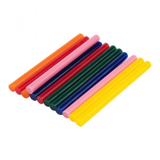 Стержень клеевой d7.4мм L100мм разноцв. (уп.12шт) Rexant 09-1020 Стержень клеевой d7.4мм L100мм разноцв. (уп.12шт) Rexant 09-1020