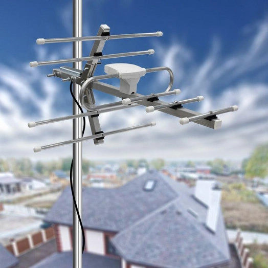 Антенна ТВ наружная "АКТИВНАЯ" для аналогового и цифрового ТВ - DVB-T2 (модель RX-411) (коробка) Rexant 34-0411 Антенна ТВ наружная "АКТИВНАЯ" для аналогового и цифрового ТВ - DVB-T2 (модель RX-411) (коробка) Rexant 34-0411