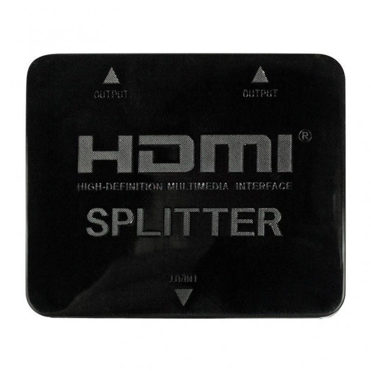Делитель HDMI 1x2 пластиковый корпус Rexant 17-6951
