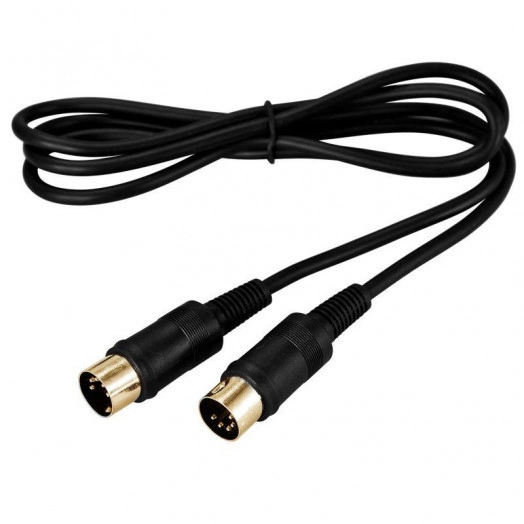 Шнур DIN 5PIN Plug - DIN 5PIN Plug 1.5м (GOLD) Rexant 17-2522 Шнур DIN 5PIN Plug - DIN 5PIN Plug 1.5м (GOLD) Rexant 17-2522