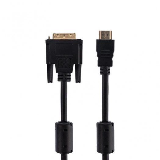 Шнур HDMI - DVI-D gold 3м с фильтрами Rexant 17-6305 Шнур HDMI - DVI-D gold 3м с фильтрами Rexant 17-6305