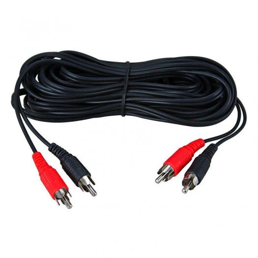 Шнур 2x2 RCA 10м Rexant 17-0108