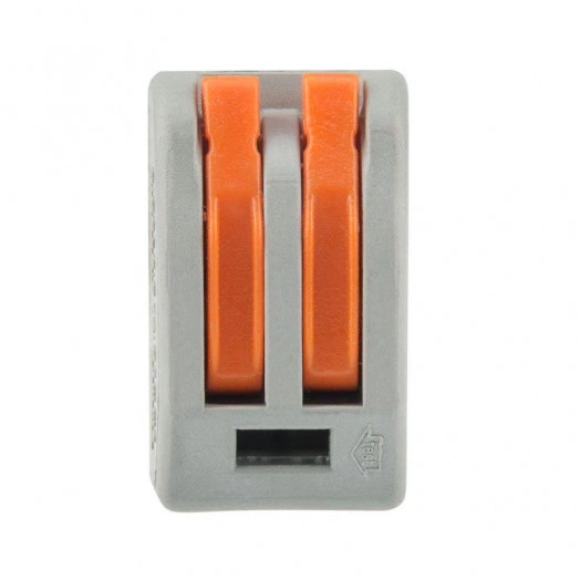 Клемма универсальная многоразовая 2-проводная 0.08-2.5(4)кв.мм (уп.50шт) Rexant 07-5252-4