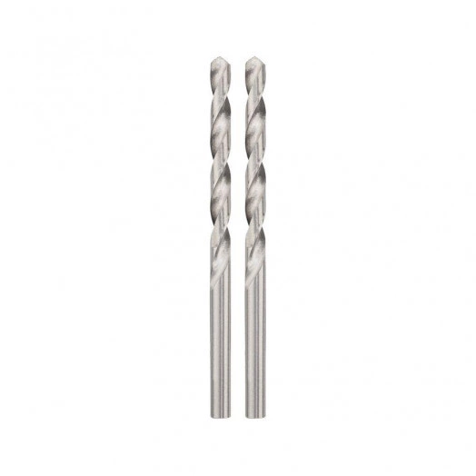 Сверло по металлу 1.0мм HSS DIN 338 (уп.2шт) Kranz KR-91-0551