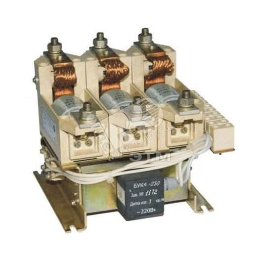 КВ-160А 3П ~/=220В рев.1,14кВ 3,0кА КВ2-160-3-В - контакторвтычного монтажа нереверсивный