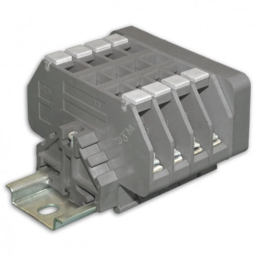 Блок зажимов наборных мостиковых БЗН24-4М25 2В/2В (10) тип 2