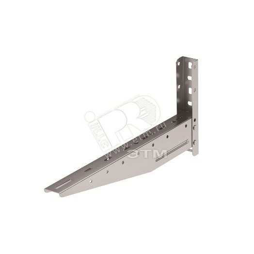 Консоль с опорой ML основание 600мм INOX