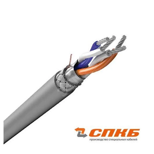 Кабель ТехноКИП 2х2х0.60 черный